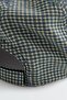 Checked print cap - 5