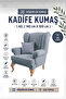 Velvet Upholstery Fabric 1 Piece (140X100 cm)