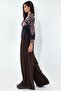 Msn Floral Embroidered Crepe Blouse - 2
