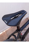 Black MTB Road Bike Saddle Bicycle Ergonomic Short Nose Design Saddle Wide and Comfort Long Tri - 7