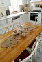 Asimetry 120X35Cm Wicker Jute Living Room Kitchen Table Runner, Console Runner, Premium & Handmade - 7