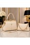 Luxury Concept Double Set Women's Gold Accessory-Detail Shoulder Bag Combination, Luxury, Gift, Daily Use
