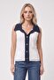 Collar and Button-Pocket Detailed Knitwear Cardigan - 7