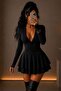 Zr Model Ruffle Shorts Mini Dress