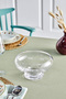 Selen Concept Moon Model Handmade Glass Salad and Presentation Bowl with Feet - 8