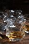 Selen Concept Storm Model Luxury Handmade Glass Cup Set of 4 - 5