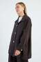Oversized Trench Coat with Buttoned Stopper - 6