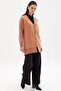 Basic Knitwear Cardigan Salmon