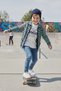 My Little Boy's Checkered Knitwear Cardigan Boys' 3-Piece Set - Green - 4