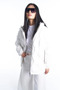 Monogram Goose Feather Filled Coat Optic White - 5
