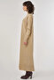 Half Turtleneck Knitwear Dress Stone - 4