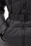 Removable Hooded Goose Down Coat Black - 8