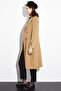 Premium Wool Double Button Coat Camel - 3
