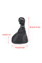 Car Gear Shift Knob Lever Stick Gaitor Boot Cover for Opel Corsa D 009140093 19276456 - 5