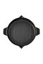 Duo Techniq Bombe Grill Cast Iron Grill Pan Basil 30cm - 5