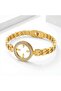 Non-Tarnish Steel Quarter Bracelet Model Clamp Quarter Bracelet - Without Evil Eye Beads