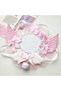 pink Gorgeous Angel Wings Badge Holder for 58mm Pins, Game Anime Merch Accessories, DIY Ita Bag Fill - 5