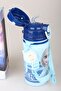 X Dekomus Licensed Frozen Ice Princess Collection 500 ml Steel Flask and Nutrition Container Set - 4