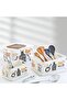 Set of 3 Stafi Patterned Box with Lid Catch You (4,5-12-18 Lt) - 3