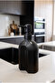 Striped Bohemian Minimal Glass Liquid Soap Dispenser - 250ml - 14X6X5.5 Cm-350 ml - 7