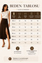Fuchia Slitted Loose Cut Woven Skirt - 4