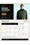 Men's Velvet Collared Coat Jacket Black - 8