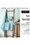 Luxury 4-Piece Waffle Weave Towel Set (2 Bath + 2 Hand), 100% Cotton Quality Quick-Drying Towels - 3