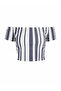 Tanita Elastic Neckline Croptop