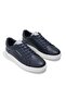 Men's Leather Casual Shoes 26031 - Navy Blue - 45 - 6
