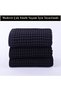 Luxury Hand Towel Set of 3, Waffle Weaving, 100% Cotton High Quality Quick Drying Hand Towels - 4