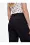 Scuba Fabric Straight Fit Pants with Pockets - 5