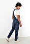 Men's Jean Overalls Trousers Navy Blue - 5