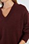 Basic V-Neck Casual Sweater - 4