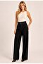 Belted Palazzo Pants - 5