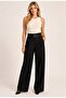 Belted Palazzo Pants - 6