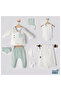 Muslin Fabric Men's 8 Pack Newborn Hospital Release Green