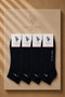 4 Pairs of Booties Socks