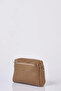 Shoulder Bag with Logo Mink - 2