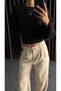 Modal Fabric Gathered Detail Wide Sleeve Blouse - 8