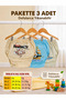 Anti-Allergic Washable 3-Piece Baby Boy Training Pants Baby Toilet Training (May Vary in Patterns) Size Selection Recommended According to the Size Chart