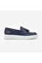Loafer-x high quality premium laceless daily men's loafer navy blue - 4