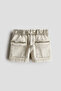 Loose Fit Kot Şort