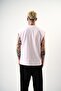 Men's Basic Zero Sleeve Oversize T-Shirt Lilac - 3