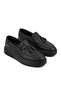 Loafer-x high quality premium laceless daily men's loafer black - 2