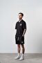 Men's La Dolce Vita Written Regular Fit T-Shirt Shorts Set Black - 2