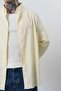 Men's Arma Embroidered Long Sleeve Oversize Shirt Yellow - 6