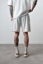 Men's La Dolce Vita Written Shorts Ecru - 3