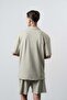 Men's Relined Written Regular Fit T-Shirt Çağla - 3