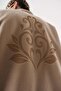 Men's Ffb Half-Zip Oversize Fleece Jacket Beige - 4