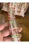 EN 2 CM KNITTED Tasseled RIBBON SEWING CLOTHING ACCESSORY (1 METER) COLORFUL
